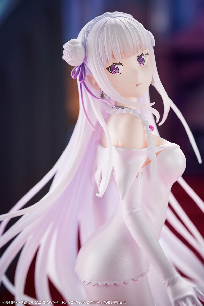 Re:ゼロから始める異世界生活「エミリア ウェディングドレスVer.」のフィギュア画像