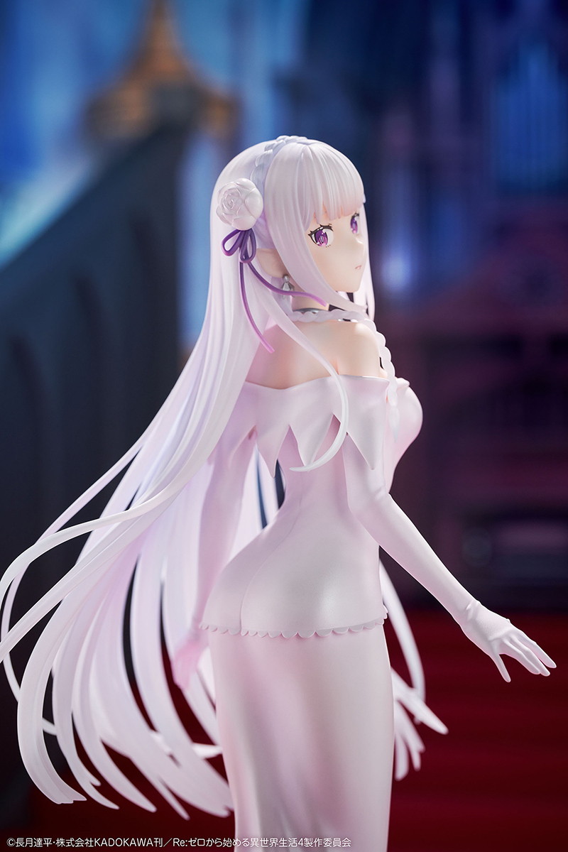 Re:ゼロから始める異世界生活「エミリア ウェディングドレスVer.」のフィギュア画像
