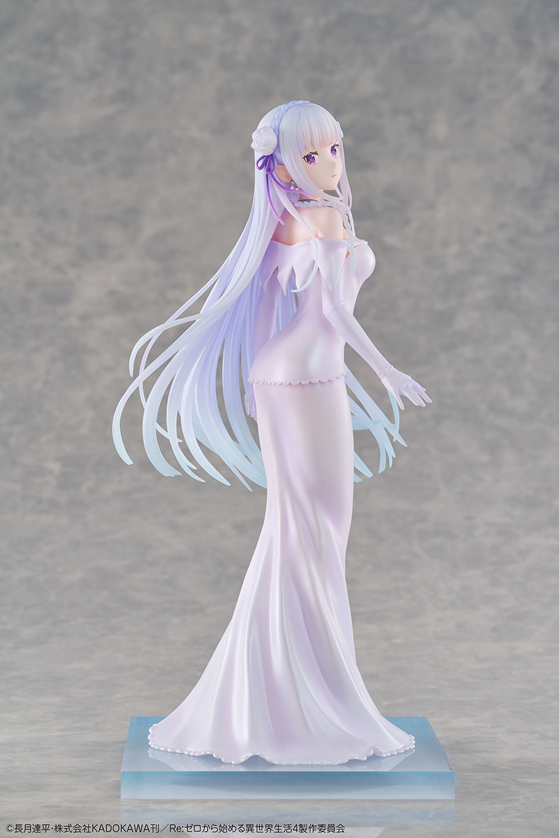 Re:ゼロから始める異世界生活「エミリア ウェディングドレスVer.」のフィギュア画像