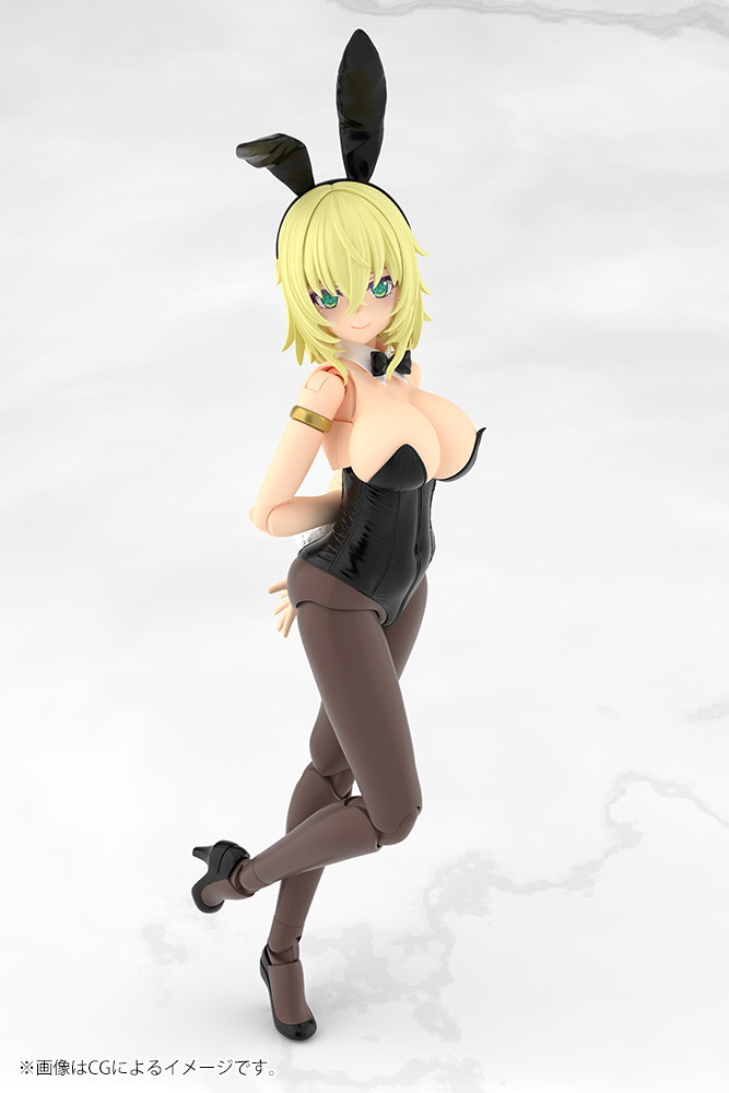 フレームアームズ・ガール「フレームアームズ・ガール ドゥルガーI〈Bunny Style〉」のフィギュア画像
