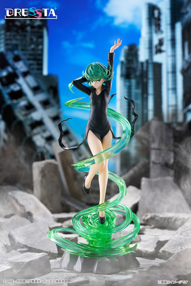 ワンパンマン「DRESSTA 戦慄のタツマキ」のフィギュア画像