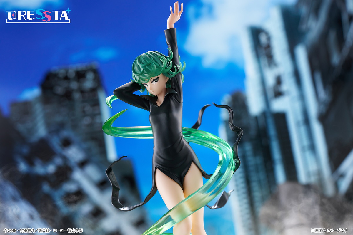ワンパンマン「DRESSTA 戦慄のタツマキ」のフィギュア画像