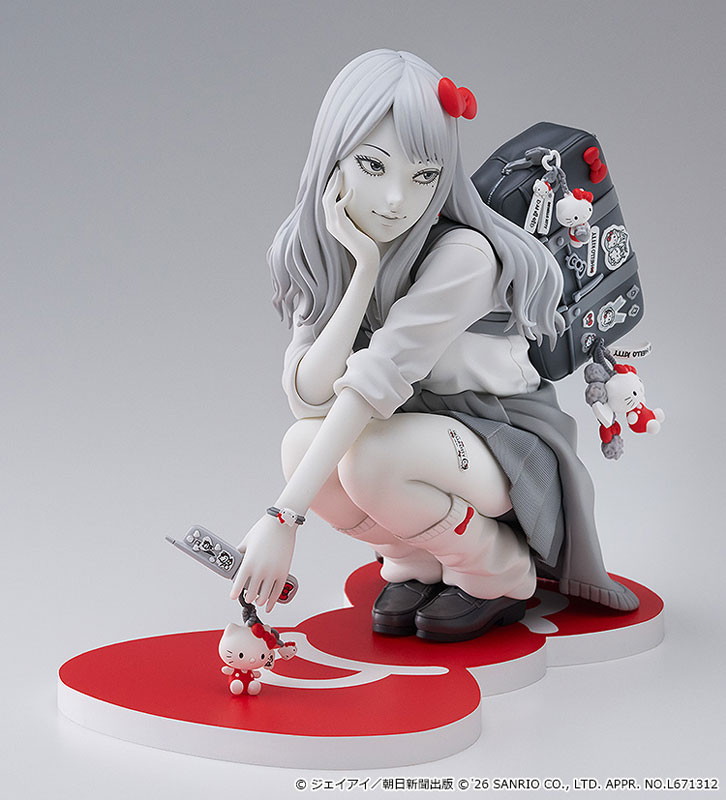 富江「G.S.Collection ギャル富江×ハローキティ 完成品フィギュア」のフィギュア画像