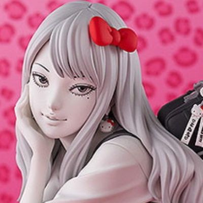 富江「G.S.Collection ギャル富江×ハローキティ 完成品フィギュア」のフィギュア