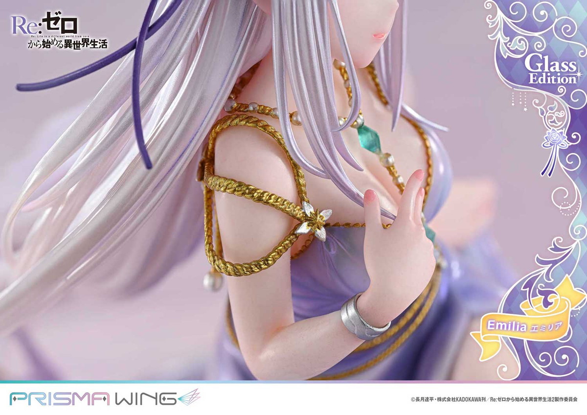 TVアニメ Re:ゼロから始める異世界生活「エミリア グラス エディション」のフィギュア画像