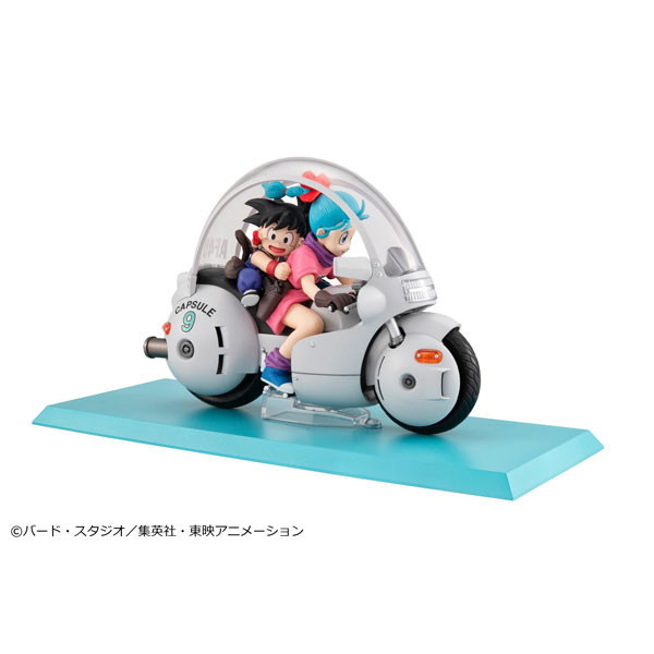 ドラゴンボール「孫悟空＆ブルマ -限定復刻仕様版-」のフィギュア画像