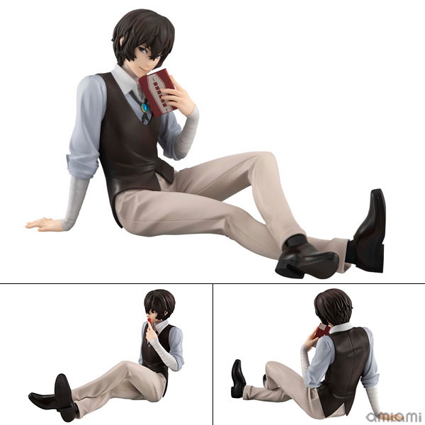 文豪ストレイドッグス「G.E.M.シリーズ 文豪ストレイドッグス てのひら太宰さん 完成品フィギュア」のフィギュア画像