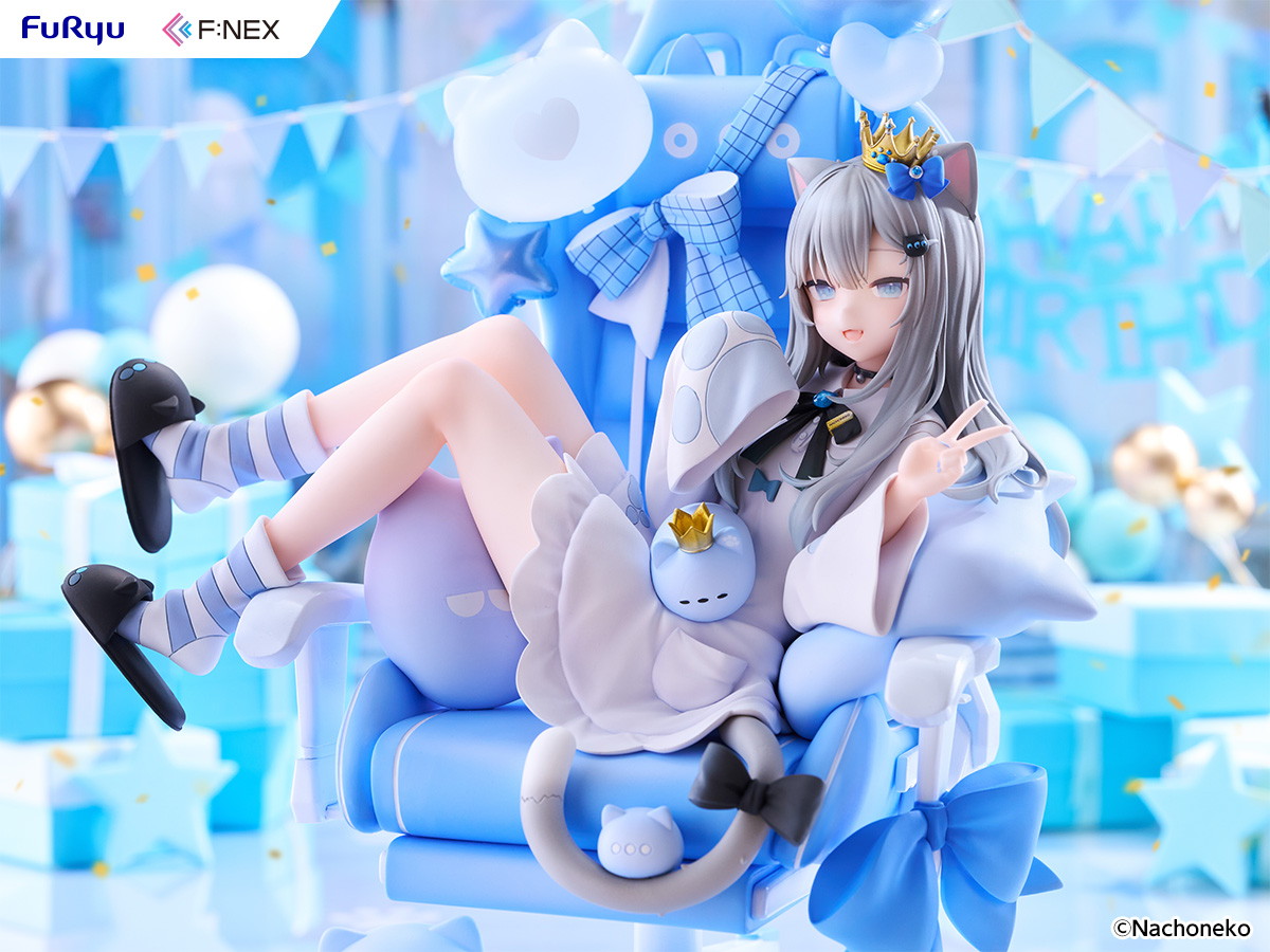 Nachoneko「Nachoneko Birthday ver. 1/7 スケールフィギュア」のフィギュア画像