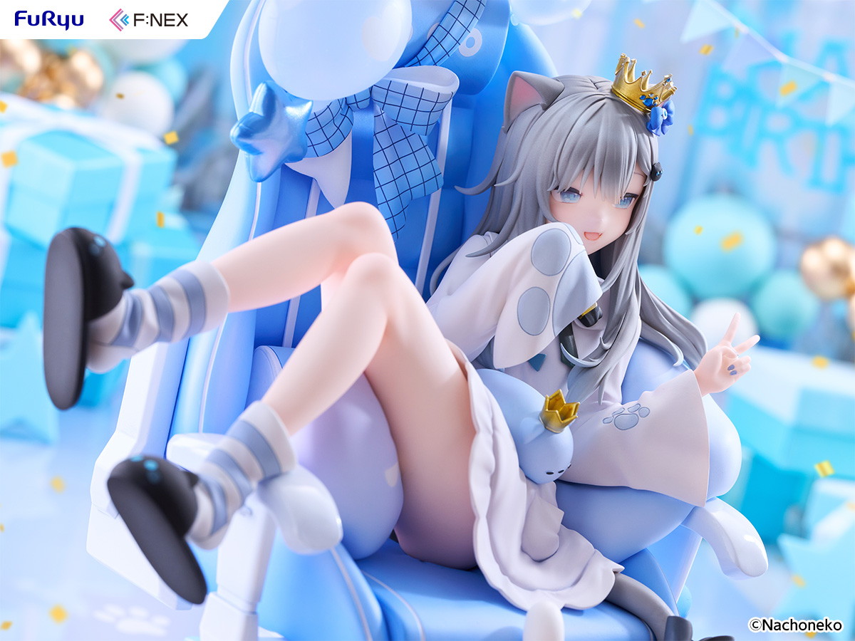 Nachoneko「Nachoneko Birthday ver. 1/7 スケールフィギュア」のフィギュア画像