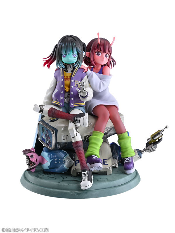銀河特急 ミルキー☆サブウェイ「チハル&マキナ」のフィギュア画像