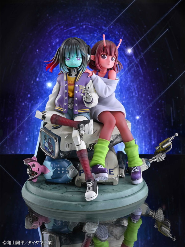 銀河特急 ミルキー☆サブウェイ「チハル&マキナ」のフィギュア画像