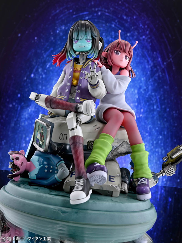 銀河特急 ミルキー☆サブウェイ「チハル&マキナ」のフィギュア画像