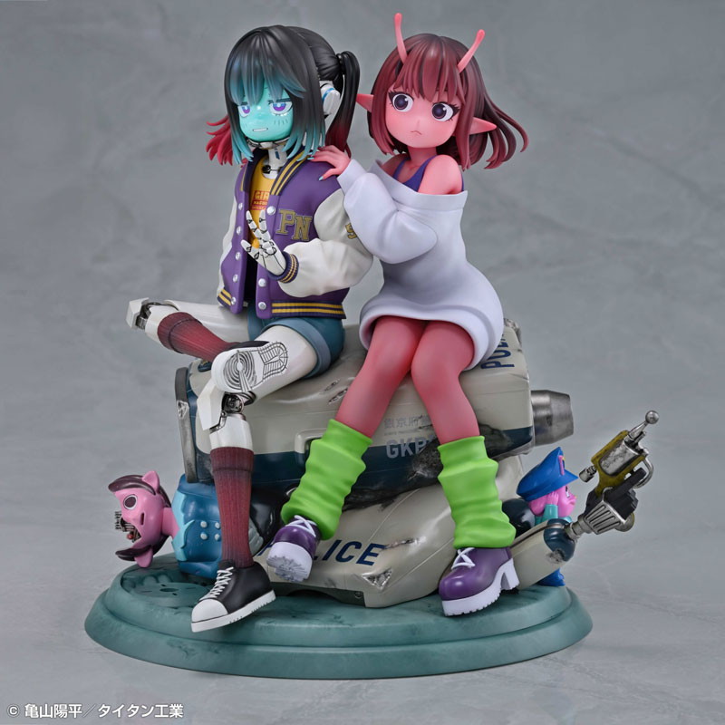 銀河特急 ミルキー☆サブウェイ「チハル&マキナ」のフィギュア画像
