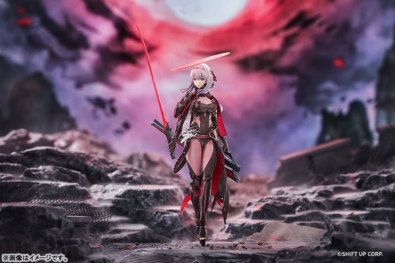 勝利の女神：NIKKE「Hyper Body 紅蓮：ブラックシャドウ 可動フィギュア」のフィギュア画像