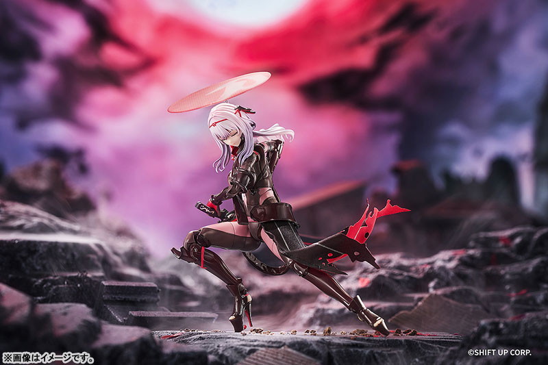 勝利の女神：NIKKE「Hyper Body 紅蓮：ブラックシャドウ 可動フィギュア」のフィギュア画像