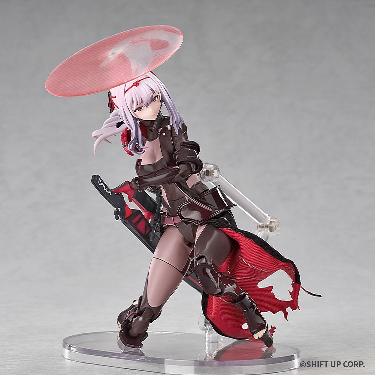 勝利の女神：NIKKE「Hyper Body 紅蓮：ブラックシャドウ 可動フィギュア」のフィギュア画像