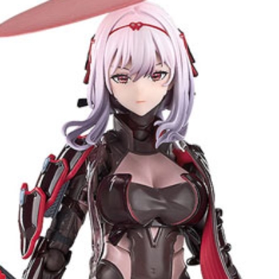 勝利の女神：NIKKE「Hyper Body 紅蓮：ブラックシャドウ 可動フィギュア」のフィギュア