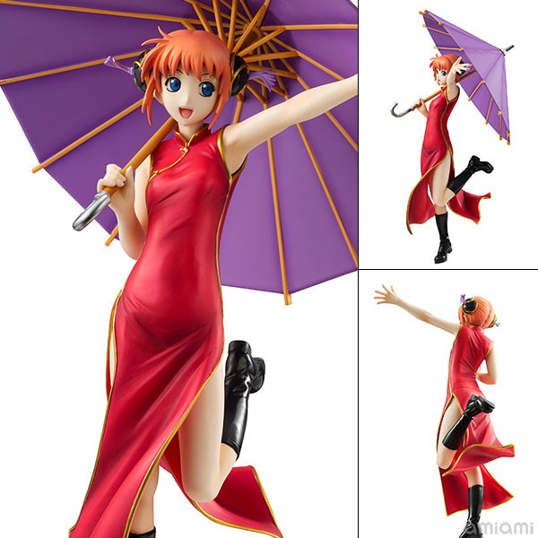 銀魂「G.E.M.シリーズ 銀魂 神楽 限定復刻版 完成品フィギュア」のフィギュア画像