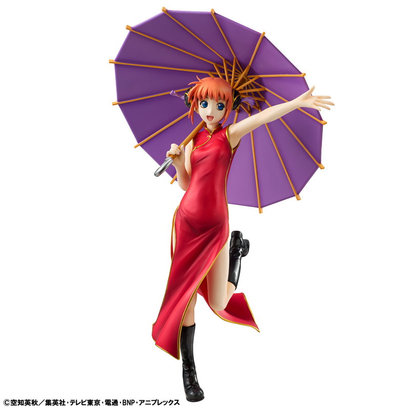 銀魂「G.E.M.シリーズ 銀魂 神楽 限定復刻版 完成品フィギュア」のフィギュア画像
