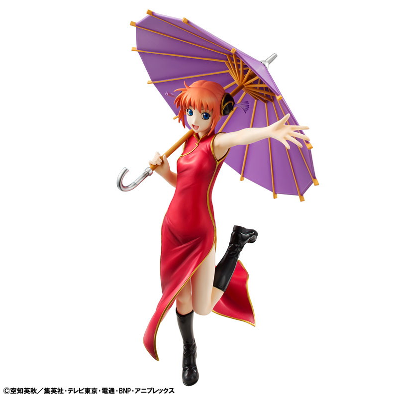 銀魂「G.E.M.シリーズ 銀魂 神楽 限定復刻版 完成品フィギュア」のフィギュア画像