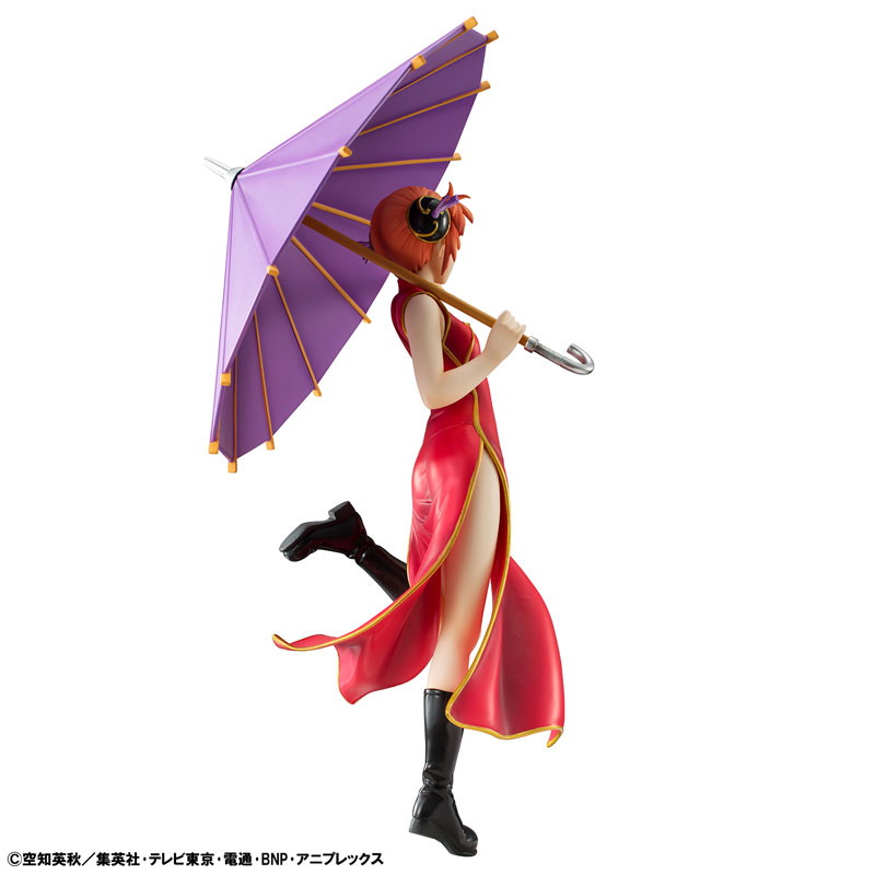 銀魂「G.E.M.シリーズ 銀魂 神楽 限定復刻版 完成品フィギュア」のフィギュア画像