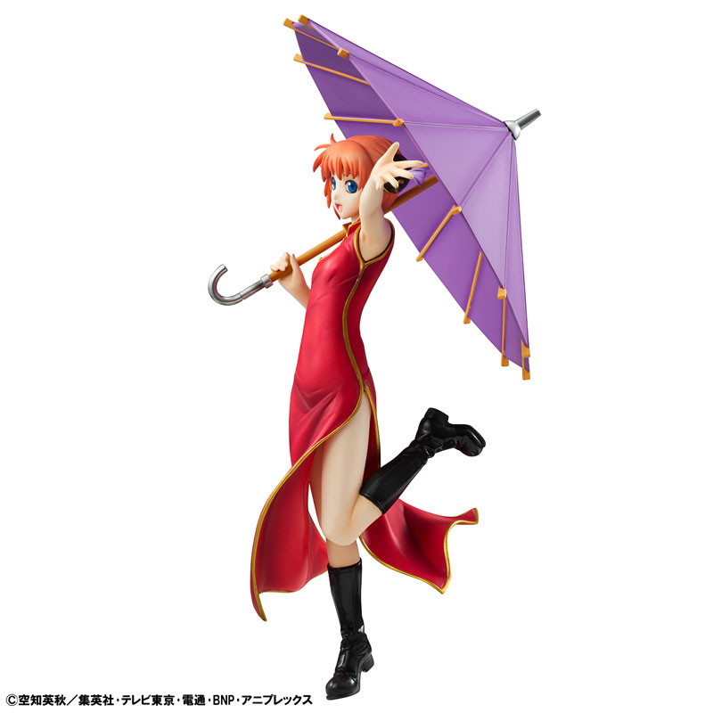 銀魂「G.E.M.シリーズ 銀魂 神楽 限定復刻版 完成品フィギュア」のフィギュア画像