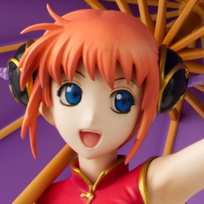 銀魂「G.E.M.シリーズ 銀魂 神楽 限定復刻版 完成品フィギュア」のフィギュア