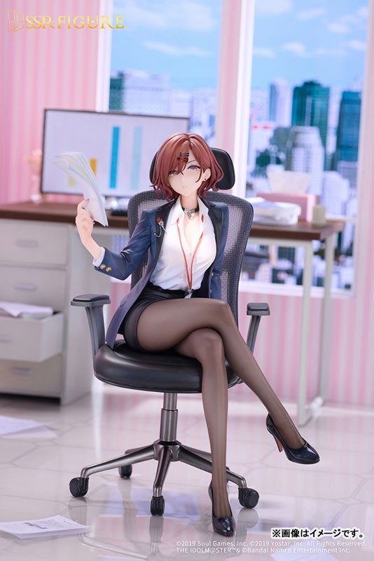 アイドルマスター シャイニーカラーズ「SSR FIGURE アイドルマスター シャイニーカラーズ × 雀魂 樋口円香 おしごとエフォートレス Ver.」のフィギュア画像