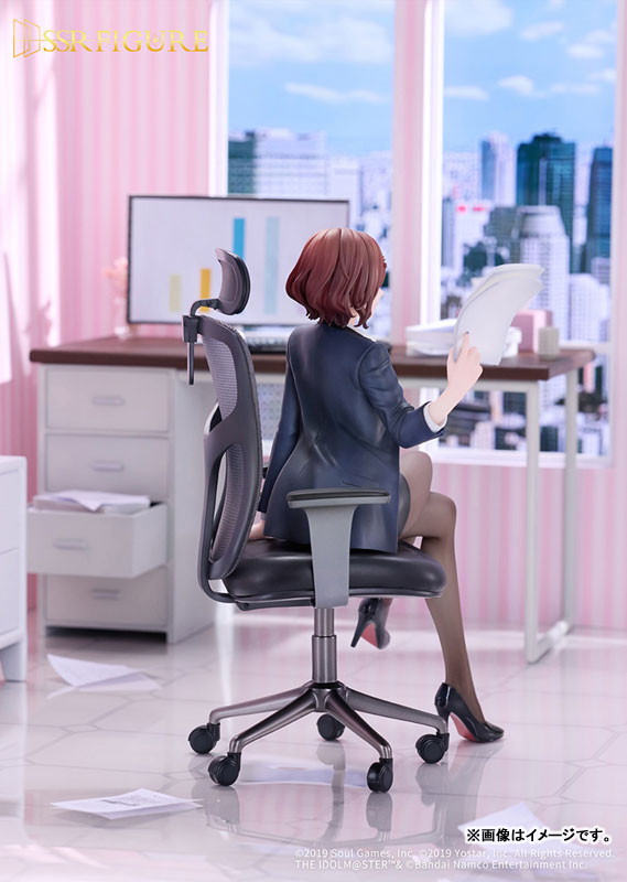 アイドルマスター シャイニーカラーズ「SSR FIGURE アイドルマスター シャイニーカラーズ × 雀魂 樋口円香 おしごとエフォートレス Ver.」のフィギュア画像