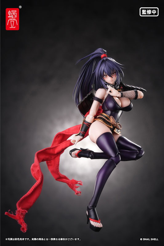 オリジナル「RPGEX-10 くノ一 裂風」のフィギュア画像