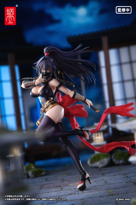 オリジナル「RPGEX-10 くノ一 裂風」のフィギュア画像