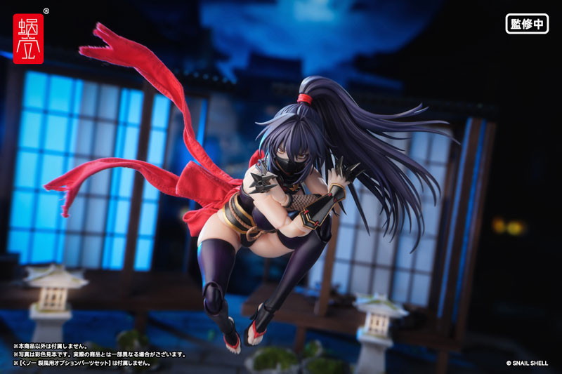 オリジナル「RPGEX-10 くノ一 裂風」のフィギュア画像