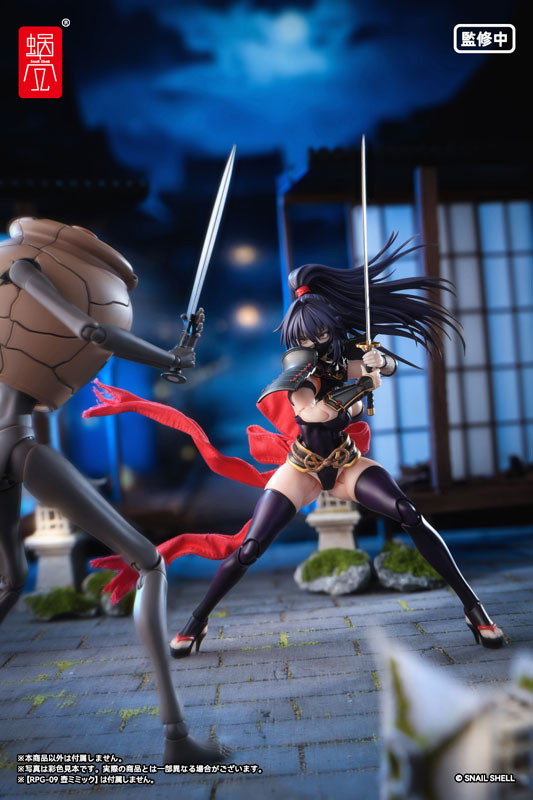 オリジナル「RPGEX-10 くノ一 裂風」のフィギュア画像