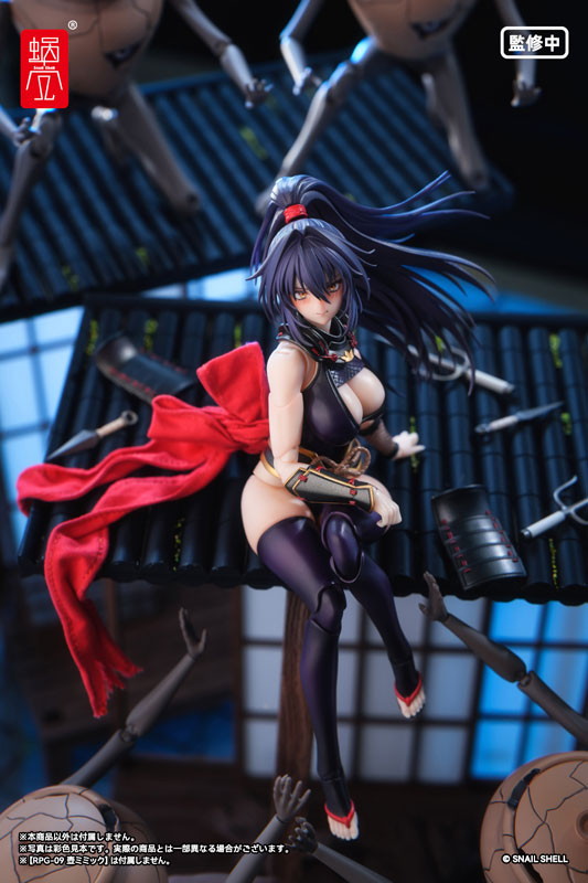 オリジナル「RPGEX-10 くノ一 裂風」のフィギュア画像