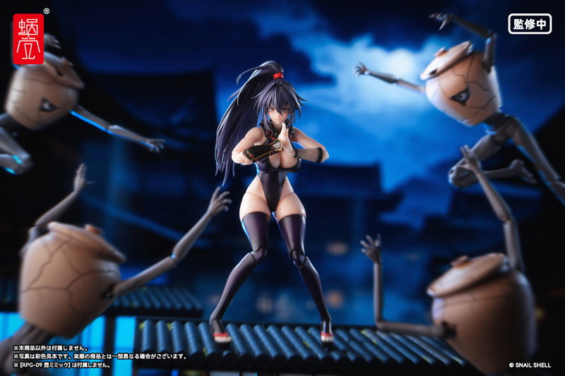 オリジナル「RPGEX-10 くノ一 裂風」のフィギュア画像