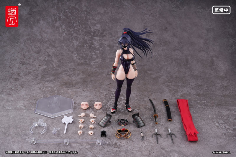 オリジナル「RPGEX-10 くノ一 裂風」のフィギュア画像