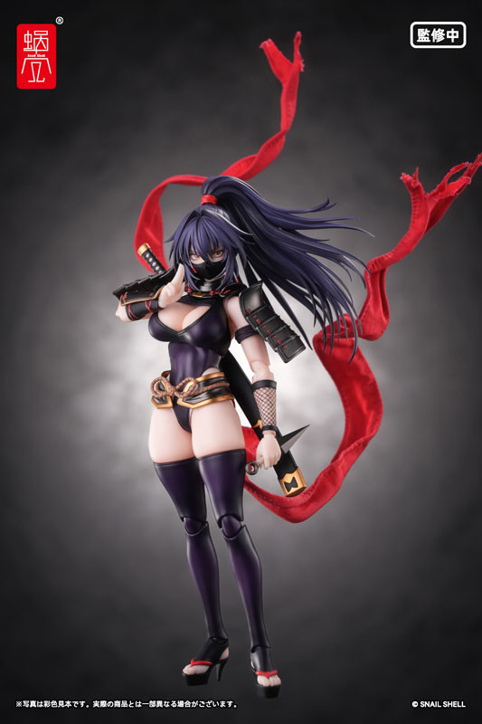 オリジナル「RPGEX-10 くノ一 裂風」のフィギュア画像
