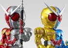 仮面ライダーの大人向け食玩フィギュアに「W」が登場！11種の変身形態をプレミアムバンダイ限定で完全再現