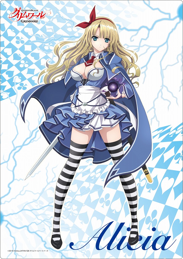 OVA「クイーンズブレイド グリムワール」よりりんしん氏の描く新世代美闘士がB2タペストリー&A3クリアポスターで同時リリース