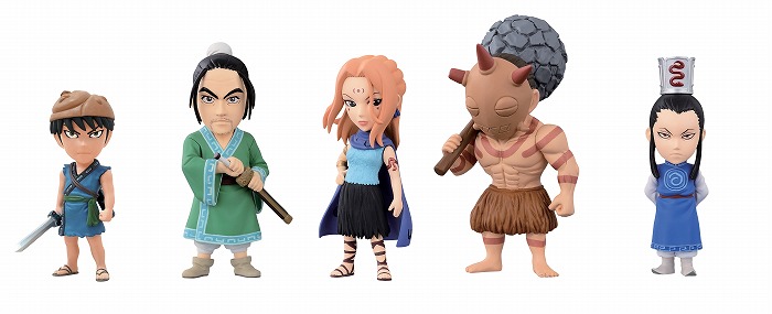 「キングダム」連載10周年を記念し、全国のアミューズメント施設にフィギュアが6ヶ月連続で投入!