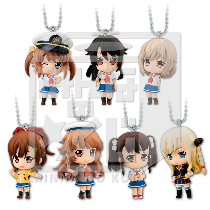 A賞・ラストゲット賞にオリジナル水着の岬明乃フィギュアを用意した「みんなのくじ ハイスクール・フリート」が9月24日より発売