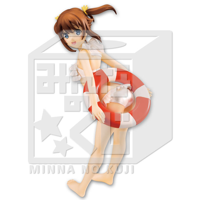 A賞・ラストゲット賞にオリジナル水着の岬明乃フィギュアを用意した「みんなのくじ ハイスクール・フリート」が9月24日より発売
