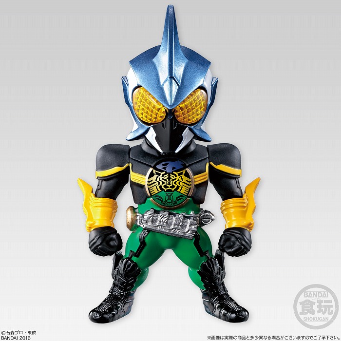 「仮面ライダーOOO」の大人向け食玩3品が同時登場!“欲望の誕生・暴走・爆発”で史上最高フォーム数を実現