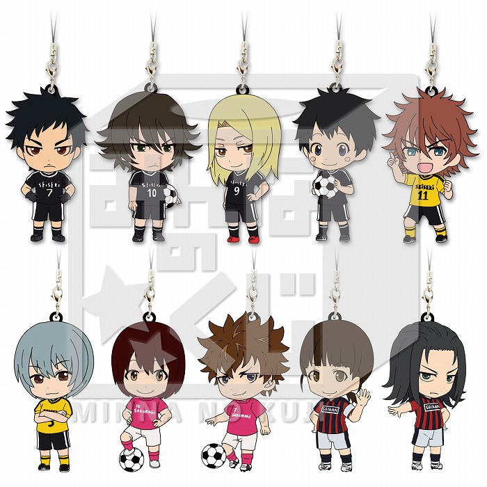 聖蹟高校サッカー部のメンバーがデフォルメフィギュアに!「みんなのくじ DAYS」11月12日より順次発売