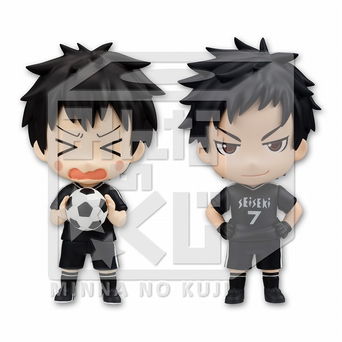 聖蹟高校サッカー部のメンバーがデフォルメフィギュアに!「みんなのくじ DAYS」11月12日より順次発売