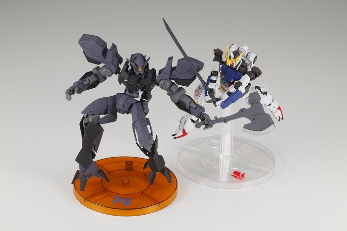 ガンプラHG鉄血のオルフェンズシリーズ商品を対象としたディスプレイスタンドキャンペーンがスタート!