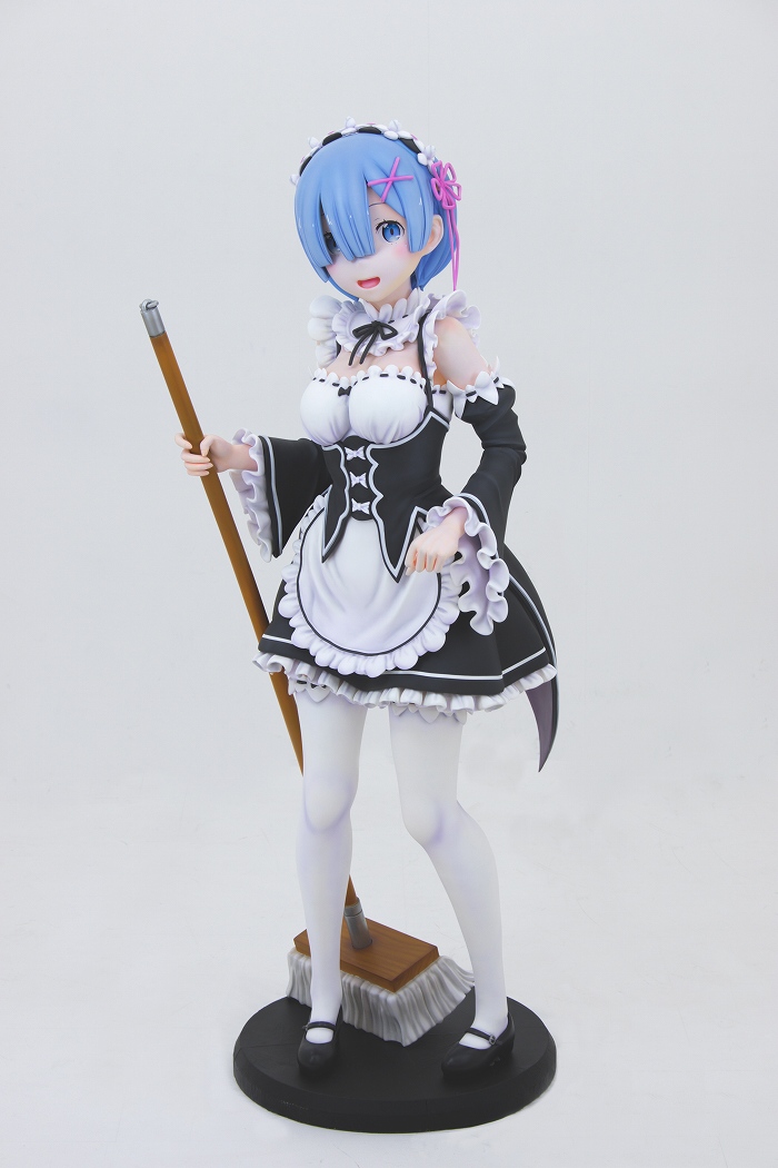 「Re:ゼロから始める異世界生活」よりレムの等身大フィギュアが12月24日より予約開始!