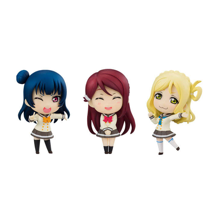 フリュー、ワンフェス2017［冬］に出展―「ラブライブ！サンシャイン!!」のデフォルメフィギュアをクレーンゲームコーナーに展開