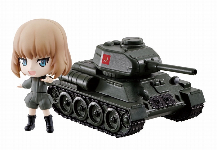 各校の隊長たちと戦車のフィギュアがセットに!「一番くじプレミアム ガールズ&パンツァー 劇場版 ~戦車道は乙女のたしなみです!~」3月4日に発売