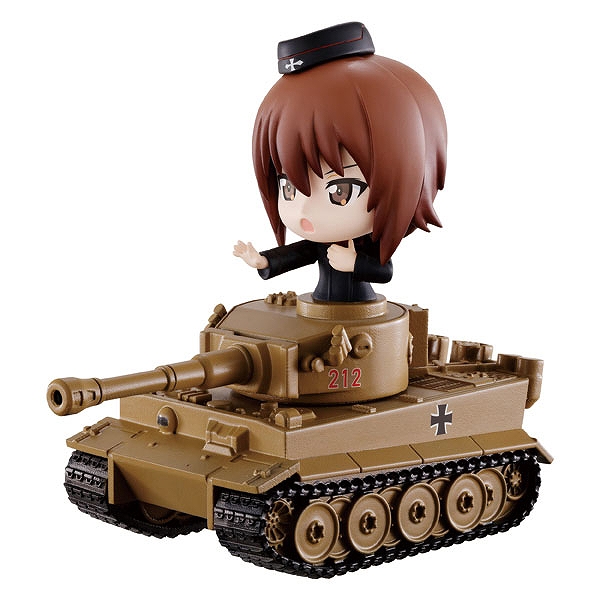 各校の隊長たちと戦車のフィギュアがセットに!「一番くじプレミアム ガールズ&パンツァー 劇場版 ~戦車道は乙女のたしなみです!~」3月4日に発売